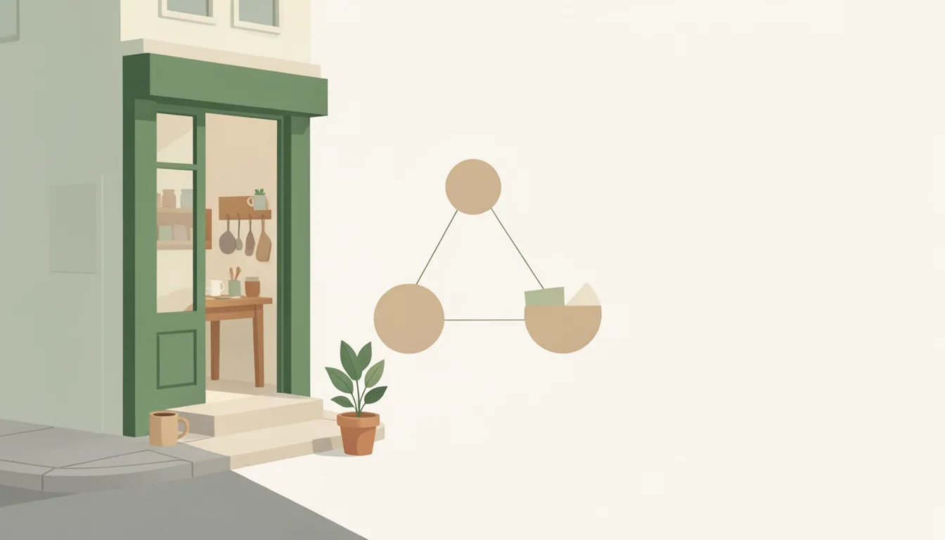 Illustration: Audit your AI spend, project hours, and revenue split against a real zero-headcount studio