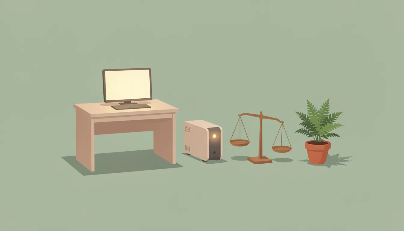 Illustration: Home Server vs Cloud: A Solo Operator's Cost Rule